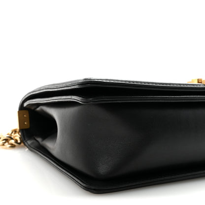 Chanel Lambskin Quilted Large Boy Flap Black 9 of 10