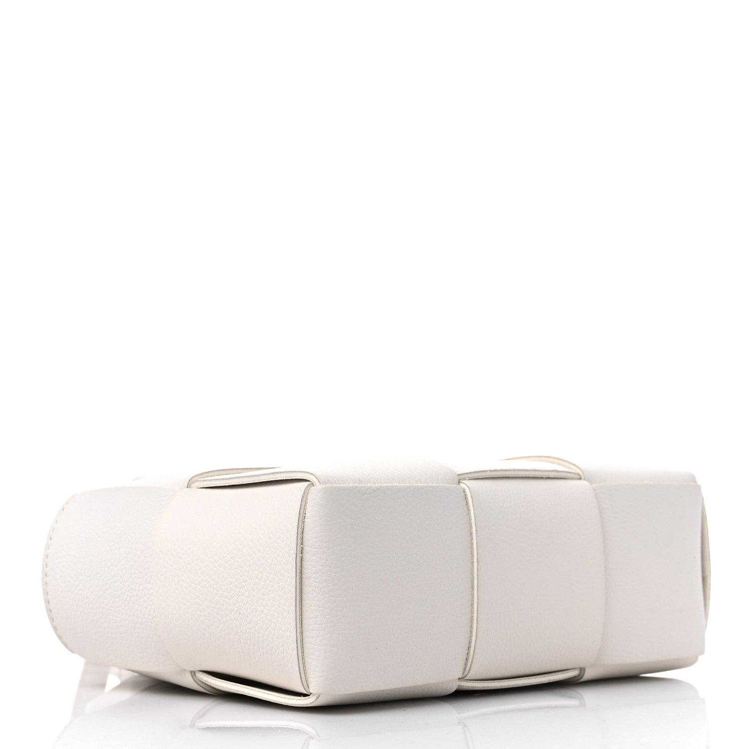 Bottega Veneta Nappa Maxi Intreccio Mini Arco Tote White 5 of 9