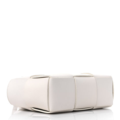 Bottega Veneta Nappa Maxi Intreccio Mini Arco Tote White 5 of 9