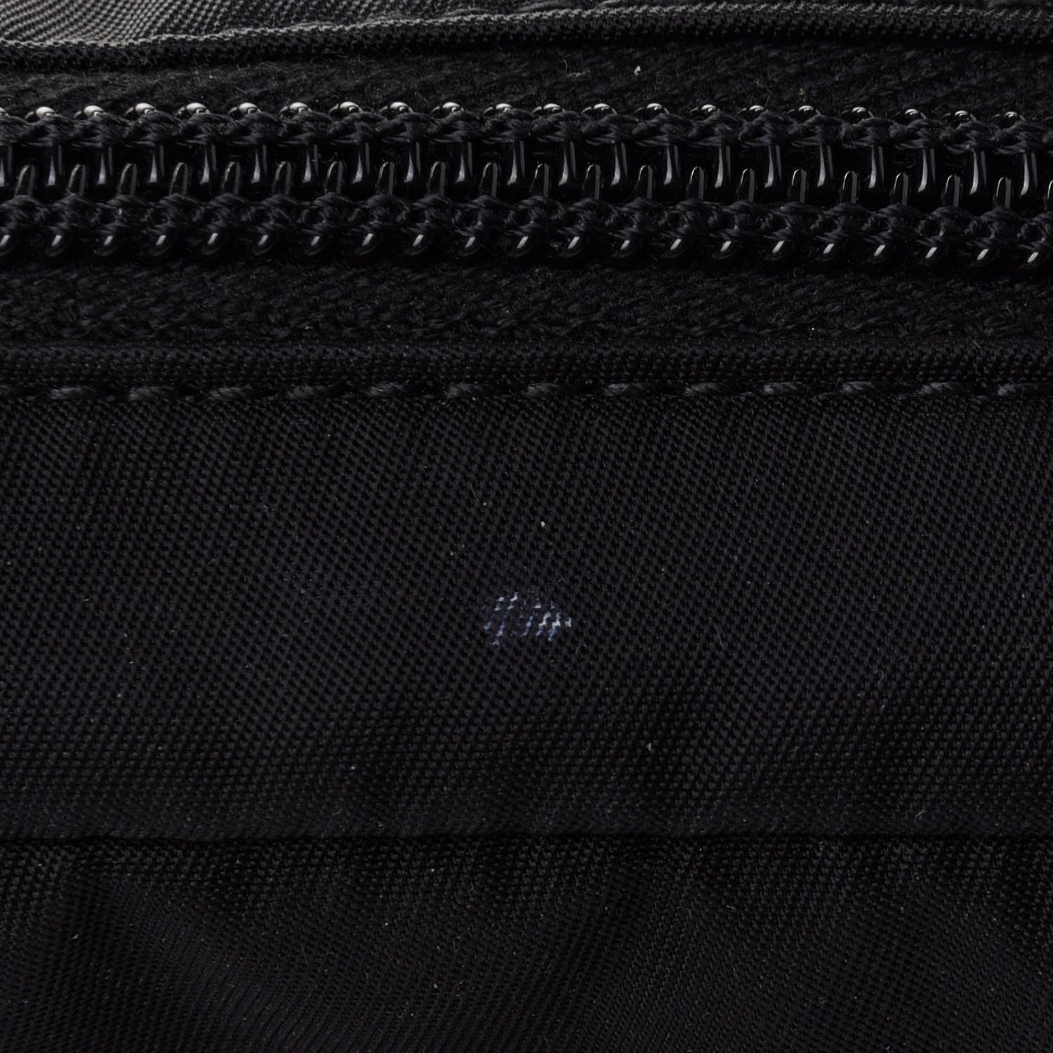 Prada Tessuto Nylon Saffiano Wristlet Black 11 of 11
