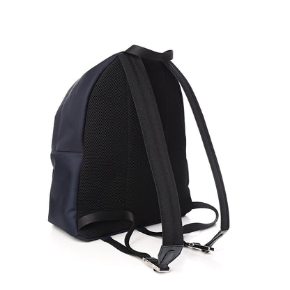 Fendi Nylon Vitello Elite Monster Eyes Rounded Backpack Blue Scuro White Multicolor 3 of 11