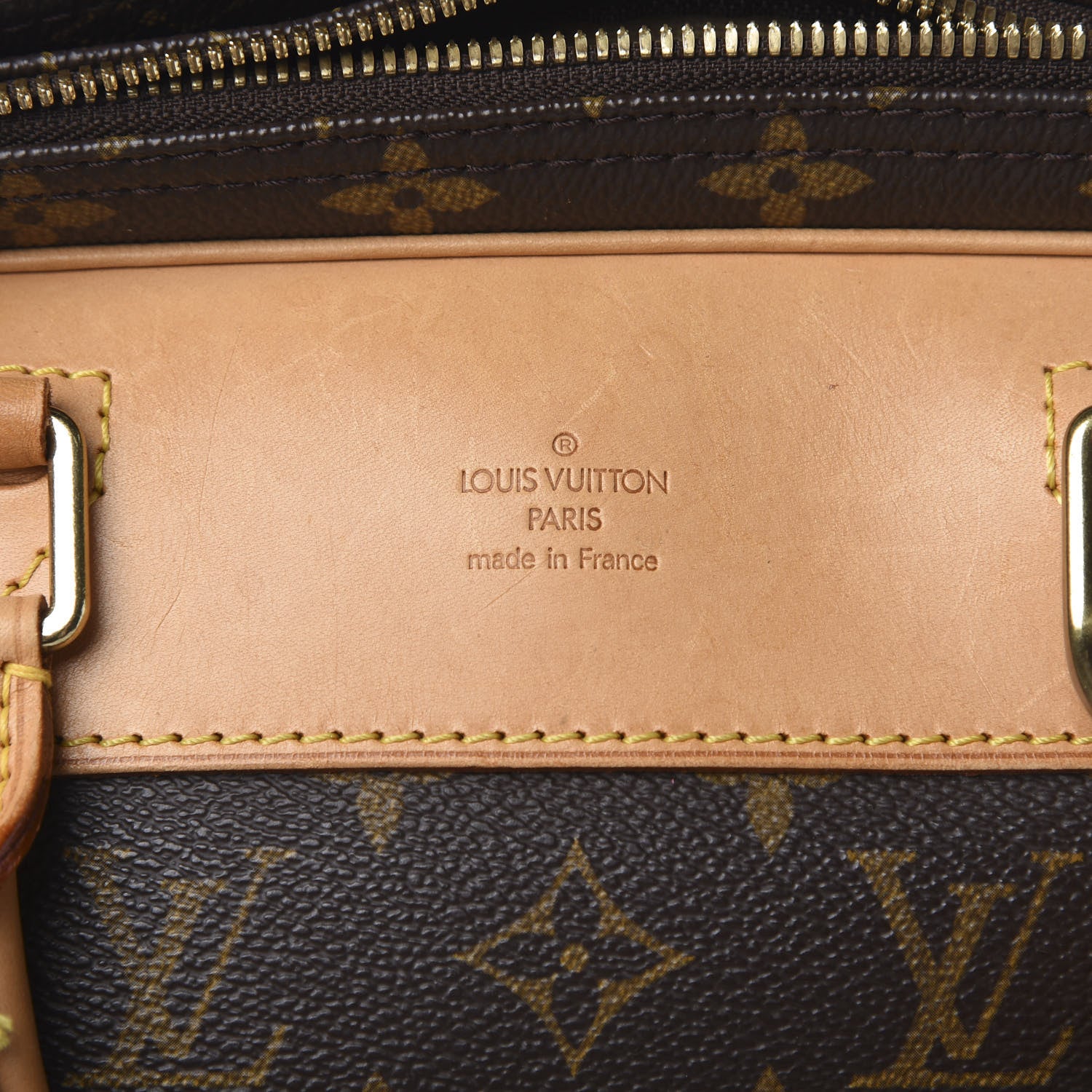 Louis Vuitton Monogram Alize 2 Compartment Luggage Travel Bag 7 of 17