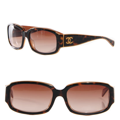 Chanel Tortoise Shell CC Sunglasses 5144 1 of 6