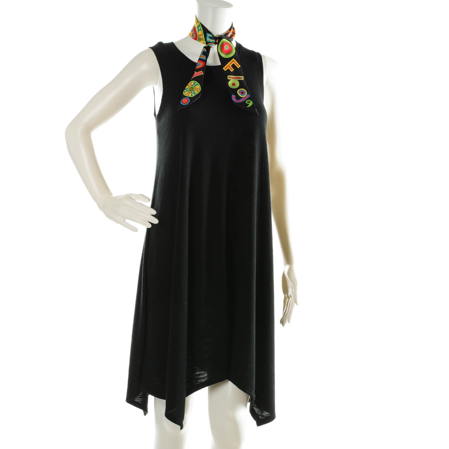 Hermes Silk Tohu Bohu Twilly Noir Multicolor 2 of 6