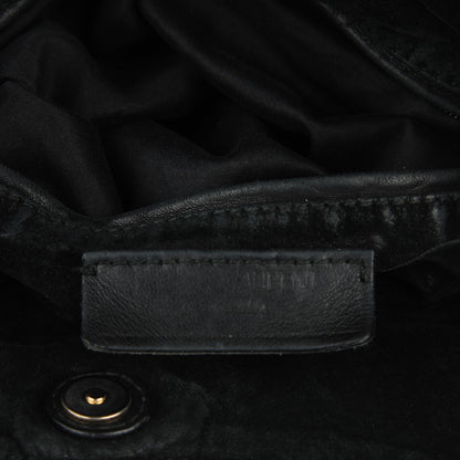 Saint Laurent Calfskin Zip Hobo Black 5 of 8