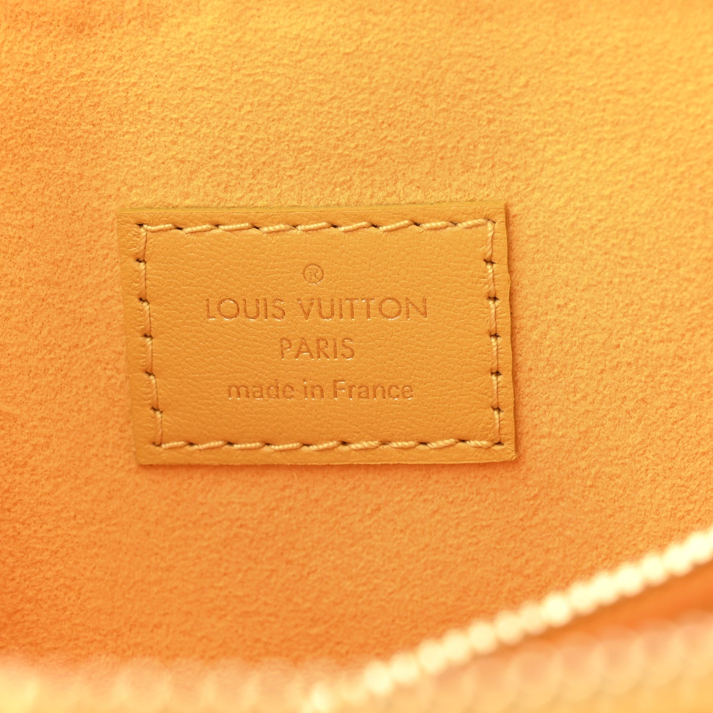 Lambskin Embossed Monogram Coussin PM Sunflower