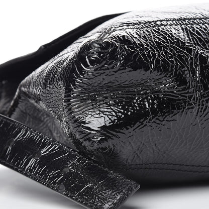 Fendi Vitello Naplak Large Convertible Baguette Black 9 of 10