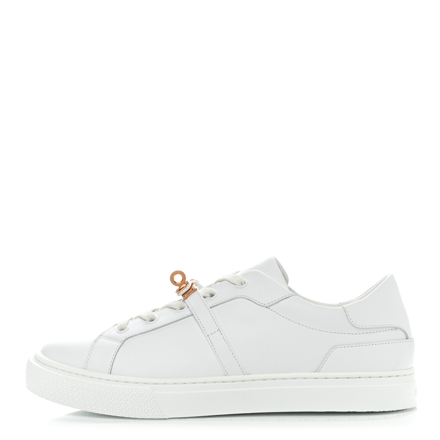 Hermes Calfskin Day Sneakers 40 White 1 of 8