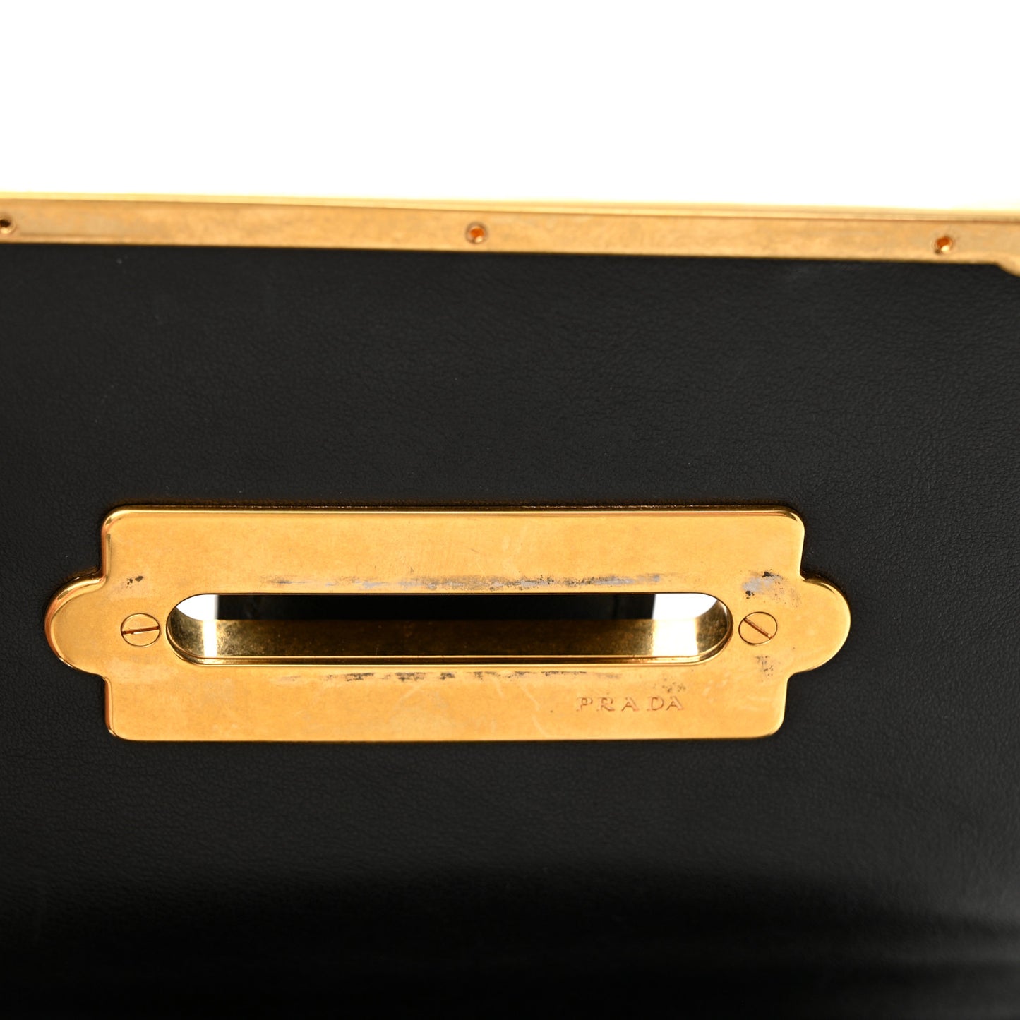 City Calf Saffiano Cahier Bag Black