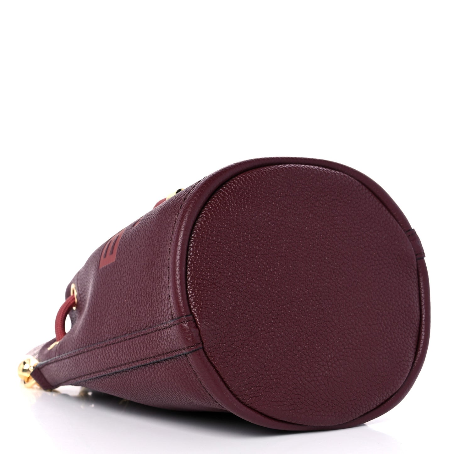 Grained Calfskin The Bucket Bag Chianti