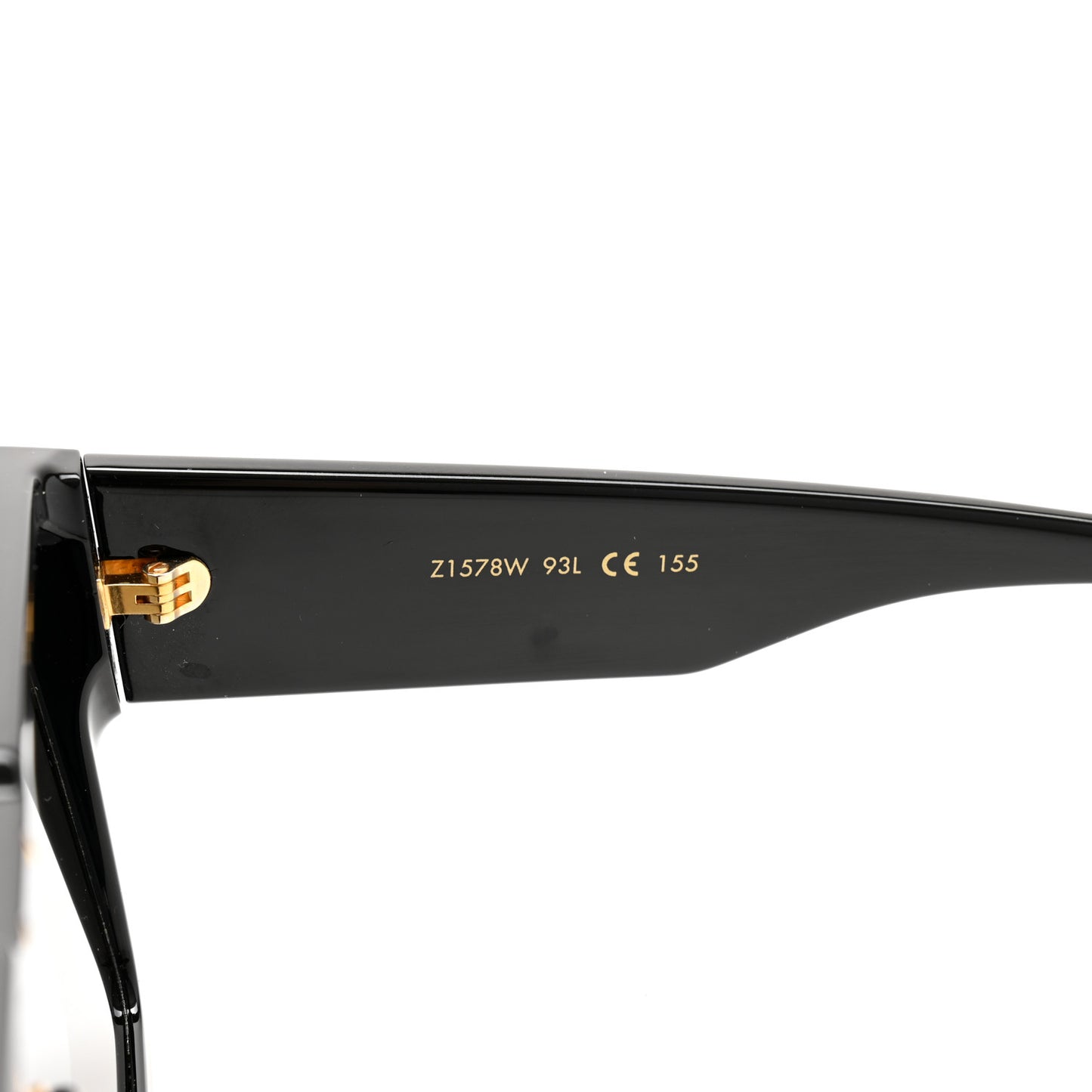 Acetate Swarovski Crystal Cyclone Sunglasses Z1578W Black