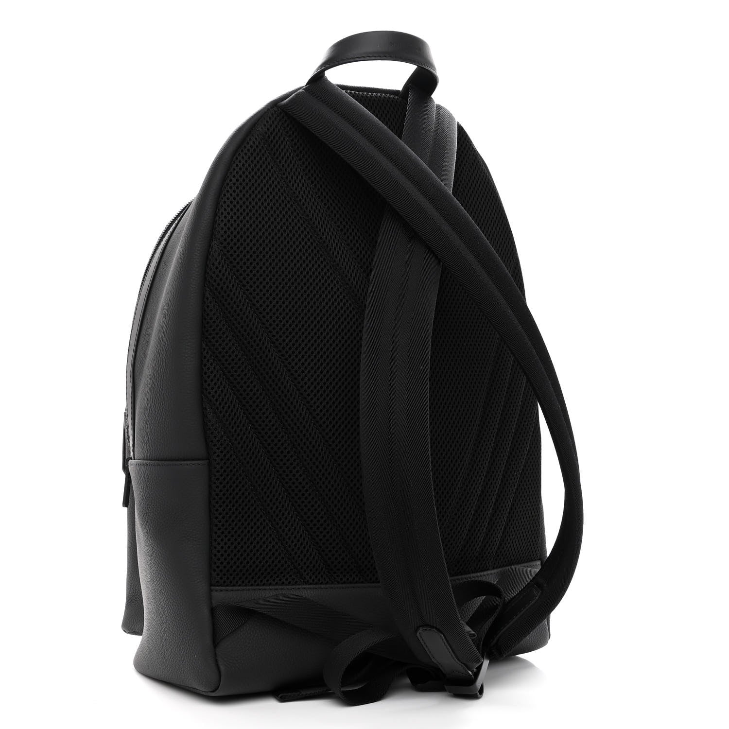 Louis Vuitton Grained Calfskin Aerogram Takeoff Backpack Black 3 of 9