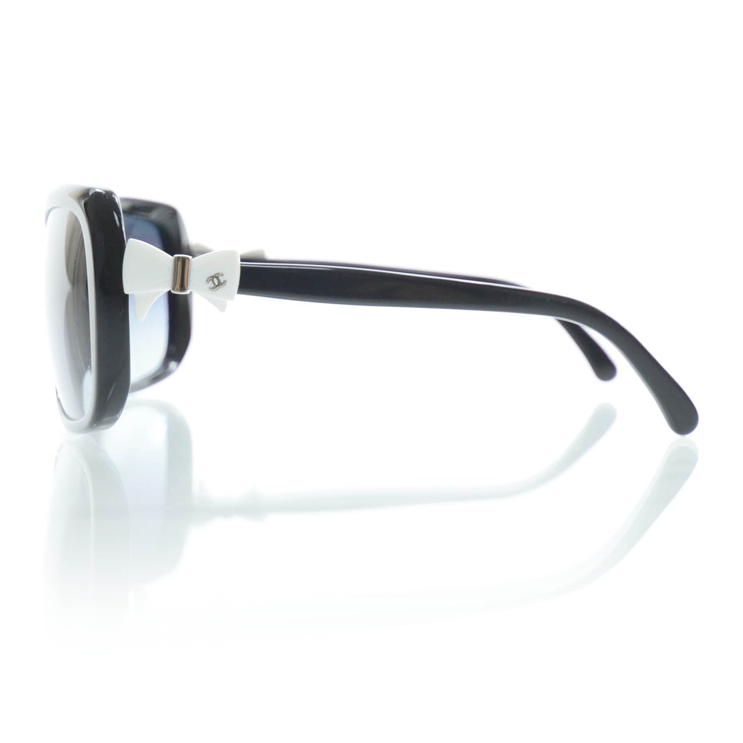 Acetate CC Bow Sunglasses 5171A Black