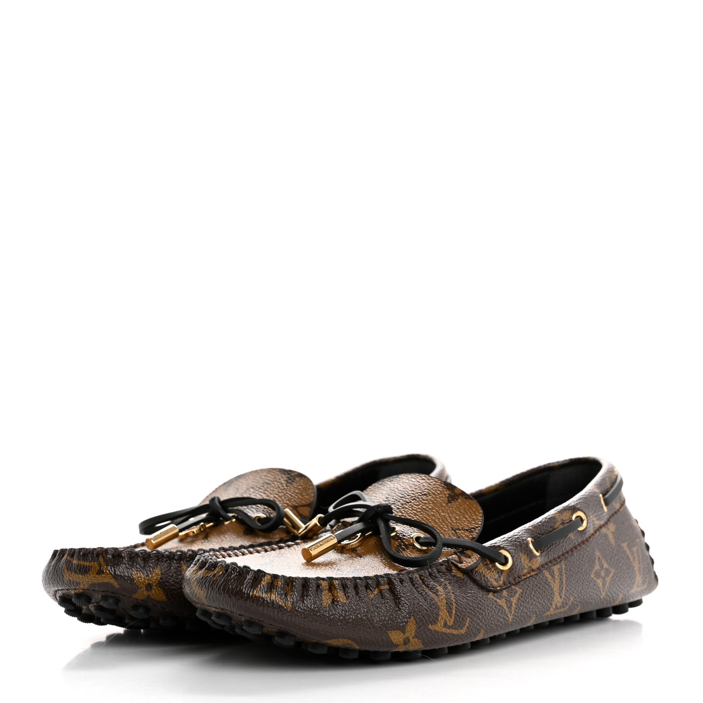 Patent Reverse Monogram Gloria Loafers 41