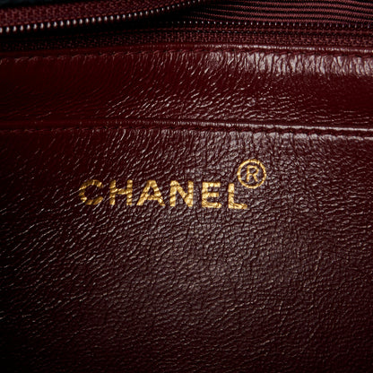 Chanel Lambskin Quilted Medium Single Flap Black 12 of 23