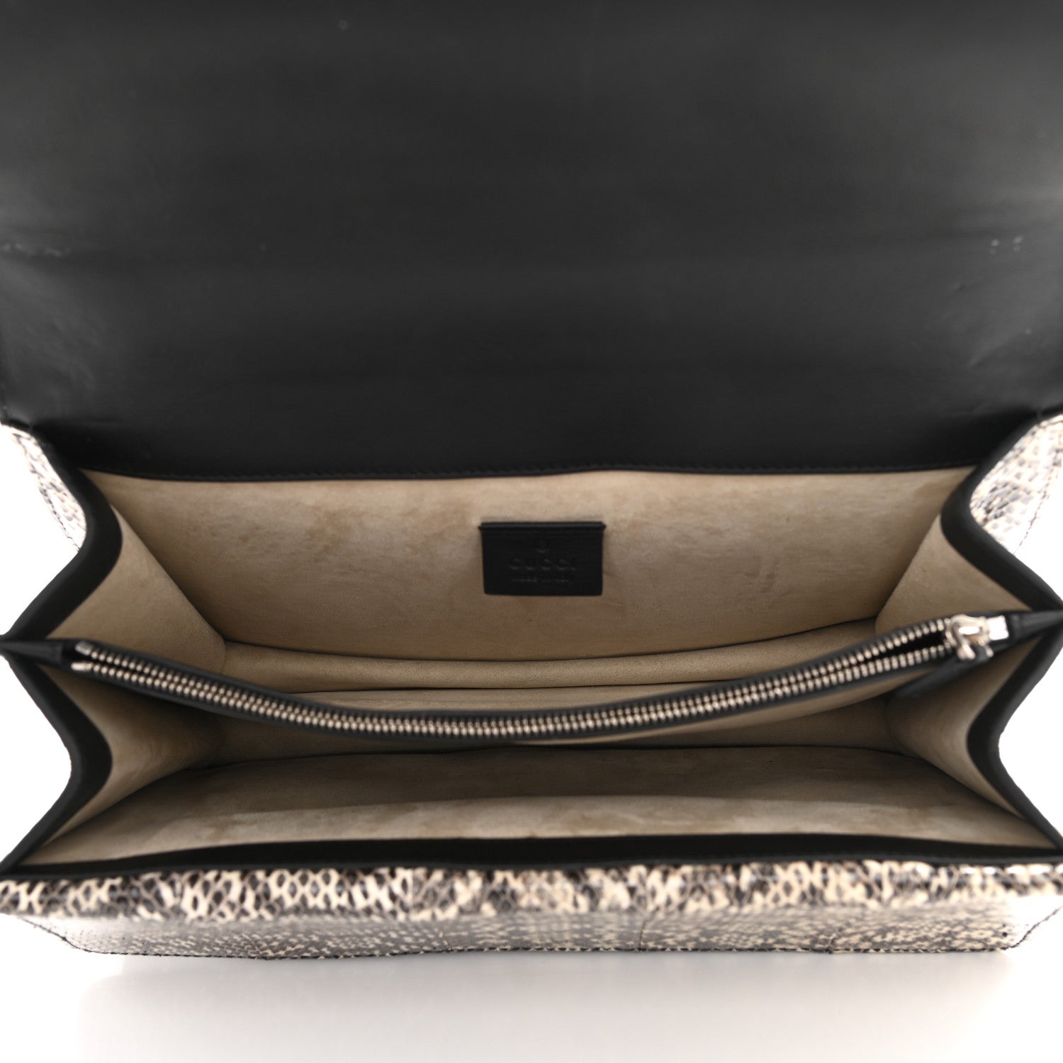 Gucci GG Supreme Monogram Embroidered Medium Dionysus Shoulder Bag Beige 9 of 23