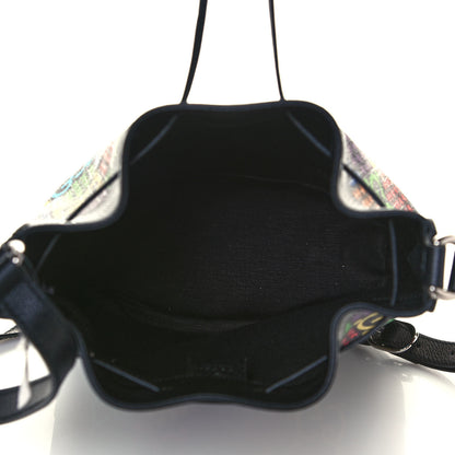Gucci GG Supreme Monogram Psychedelic Bucket Bag Black 5 of 12