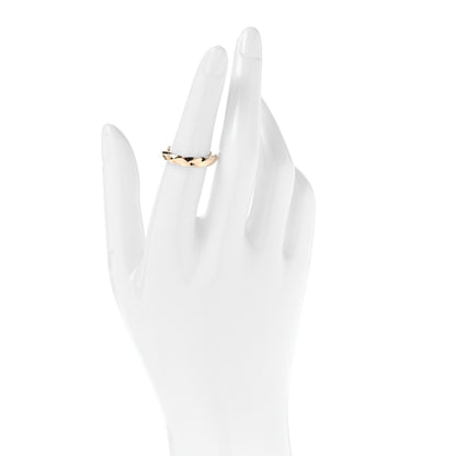 David Yurman 18K Yellow Gold 4mm Cable Edge Band Ring 51 5.75 2 of 5