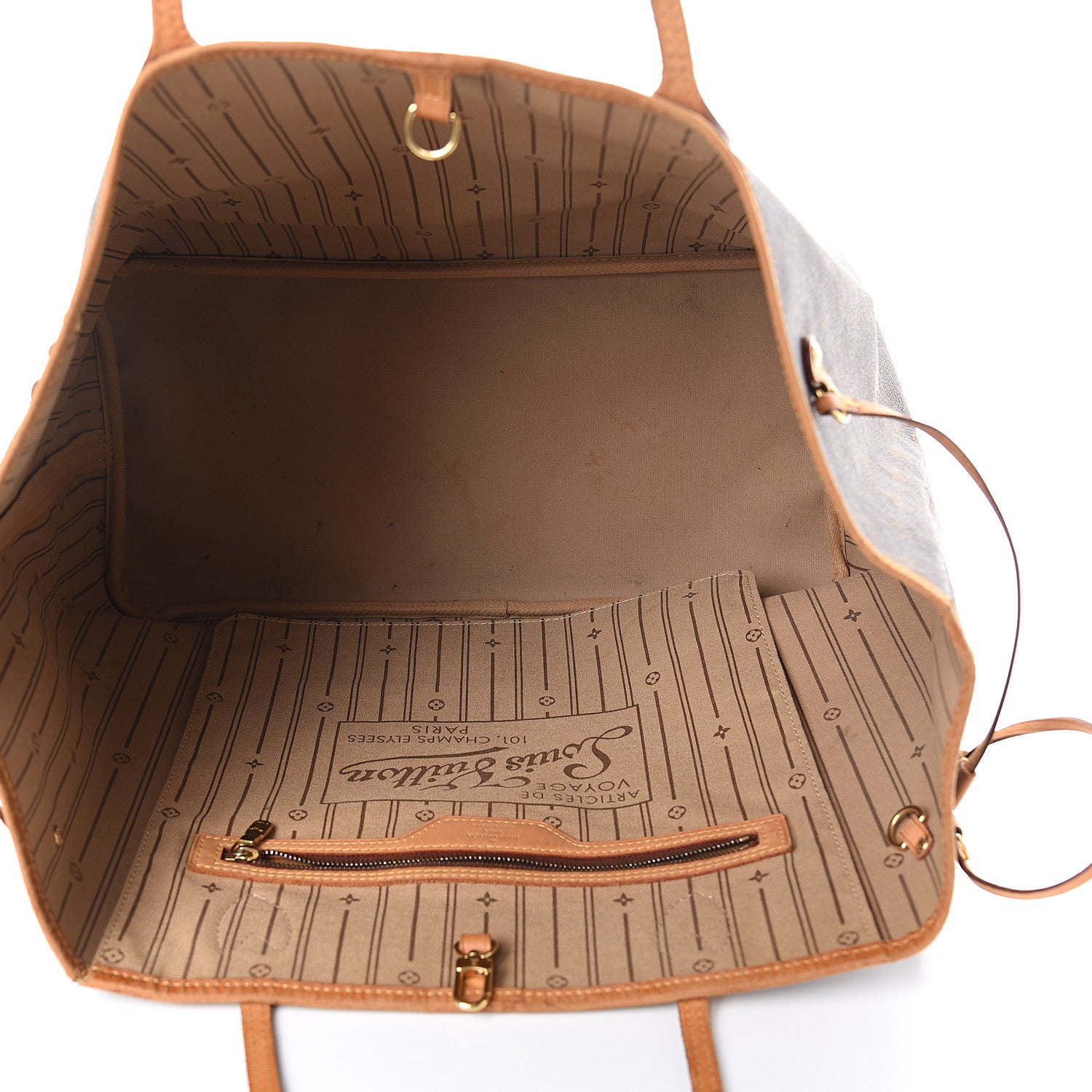 Louis Vuitton Monogram Neverfull GM 4 of 9