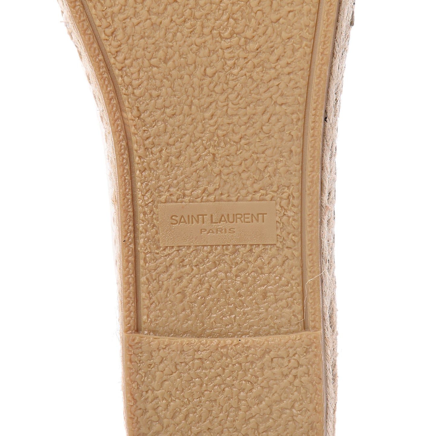 Canvas Elba Logo Embroidered Espadrilles 39 Panna