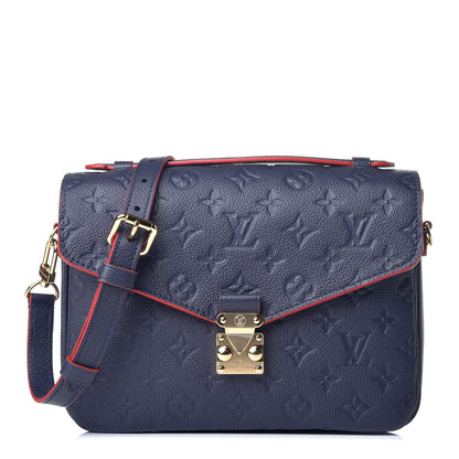 Louis Vuitton Empreinte Pochette Metis Marine Rouge 1 of 8