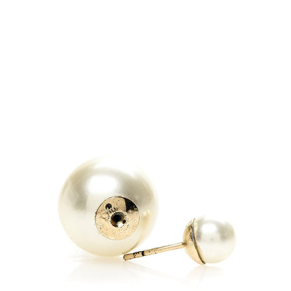 Christian Dior Pearl Mise En Dior Tribal Earrings 3 of 3