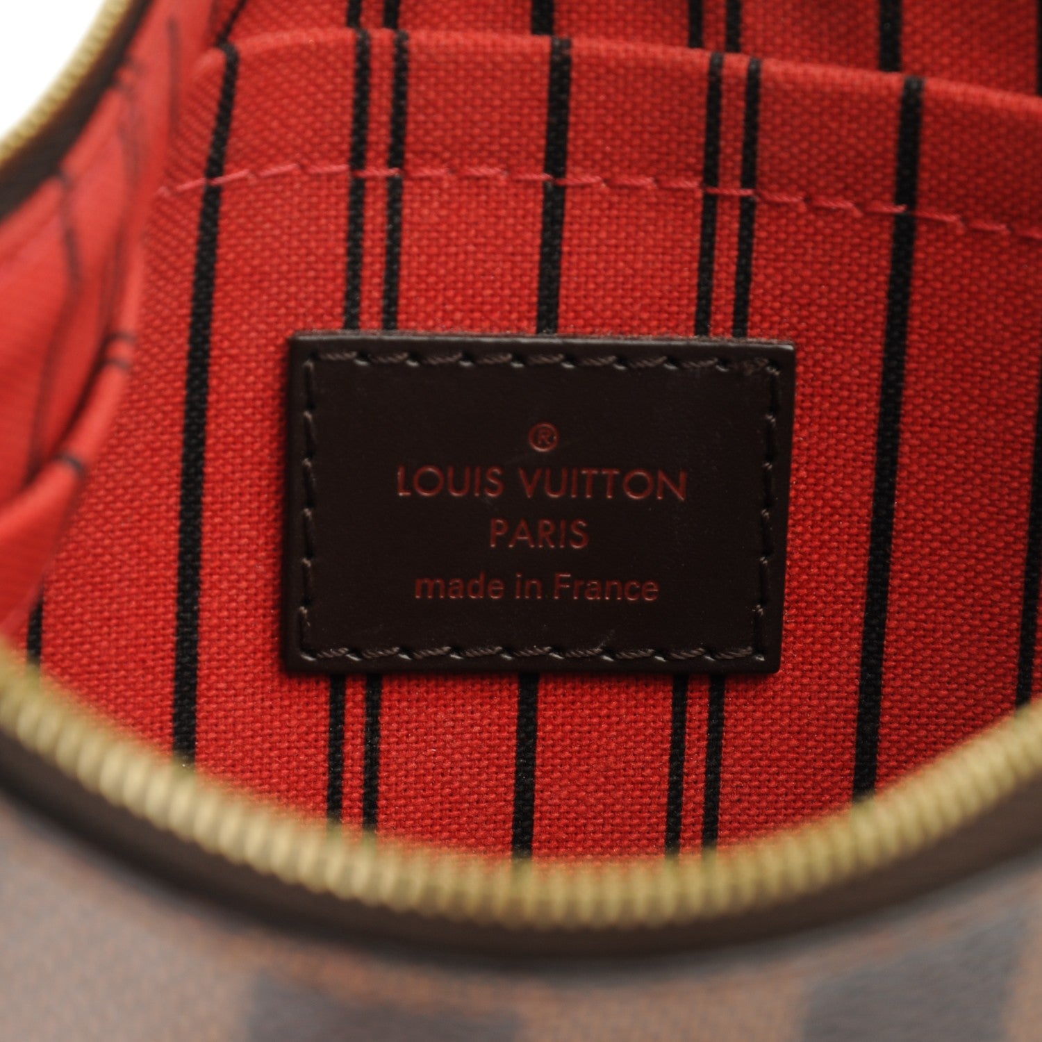 Louis Vuitton Damier Ebene Neverfull MM GM Pochette 6 of 7