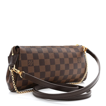 Louis Vuitton Damier Ebene Eva Clutch 3 of 10