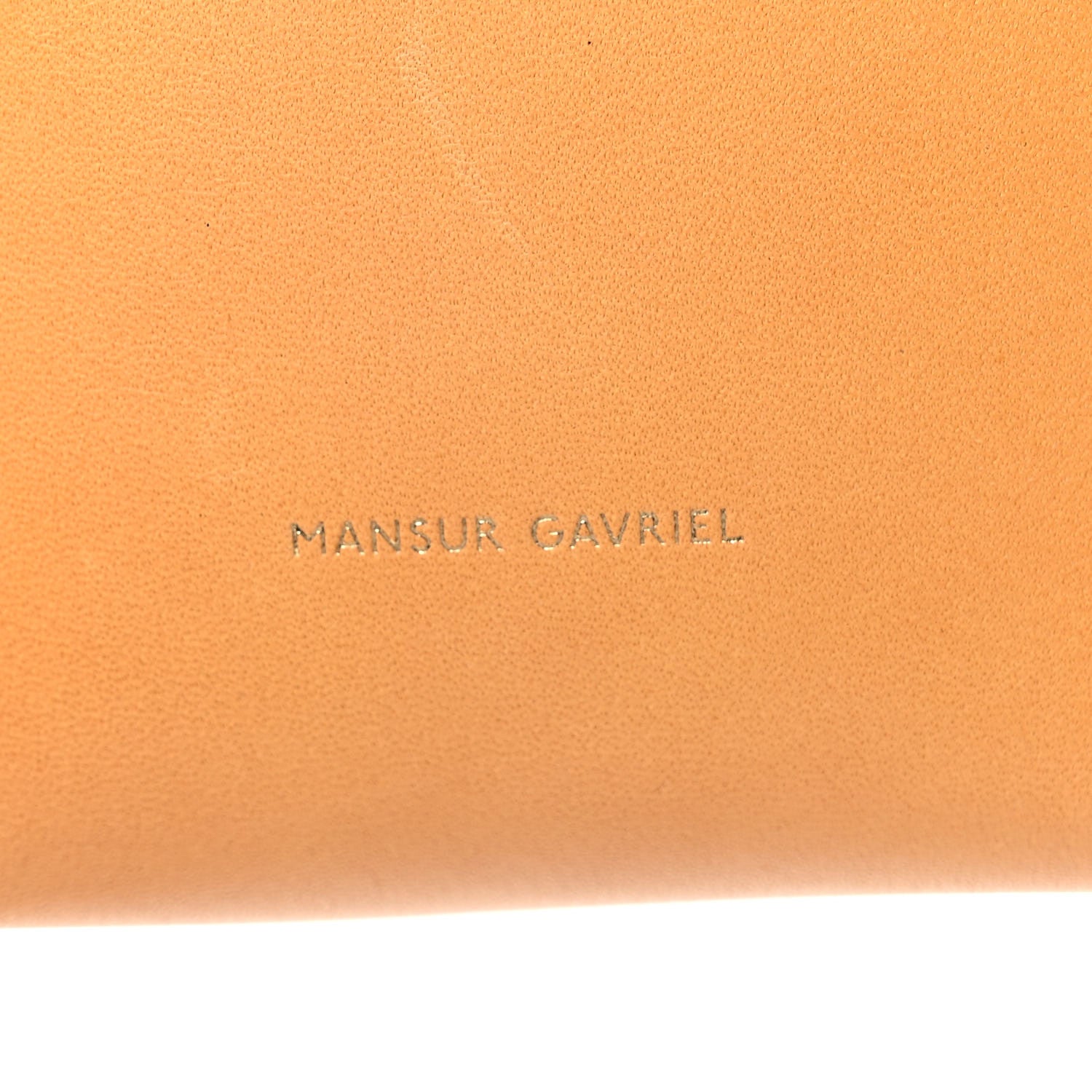 Mansur Gavriel Calfskin Baby Bucket Bag Sun 7 of 12