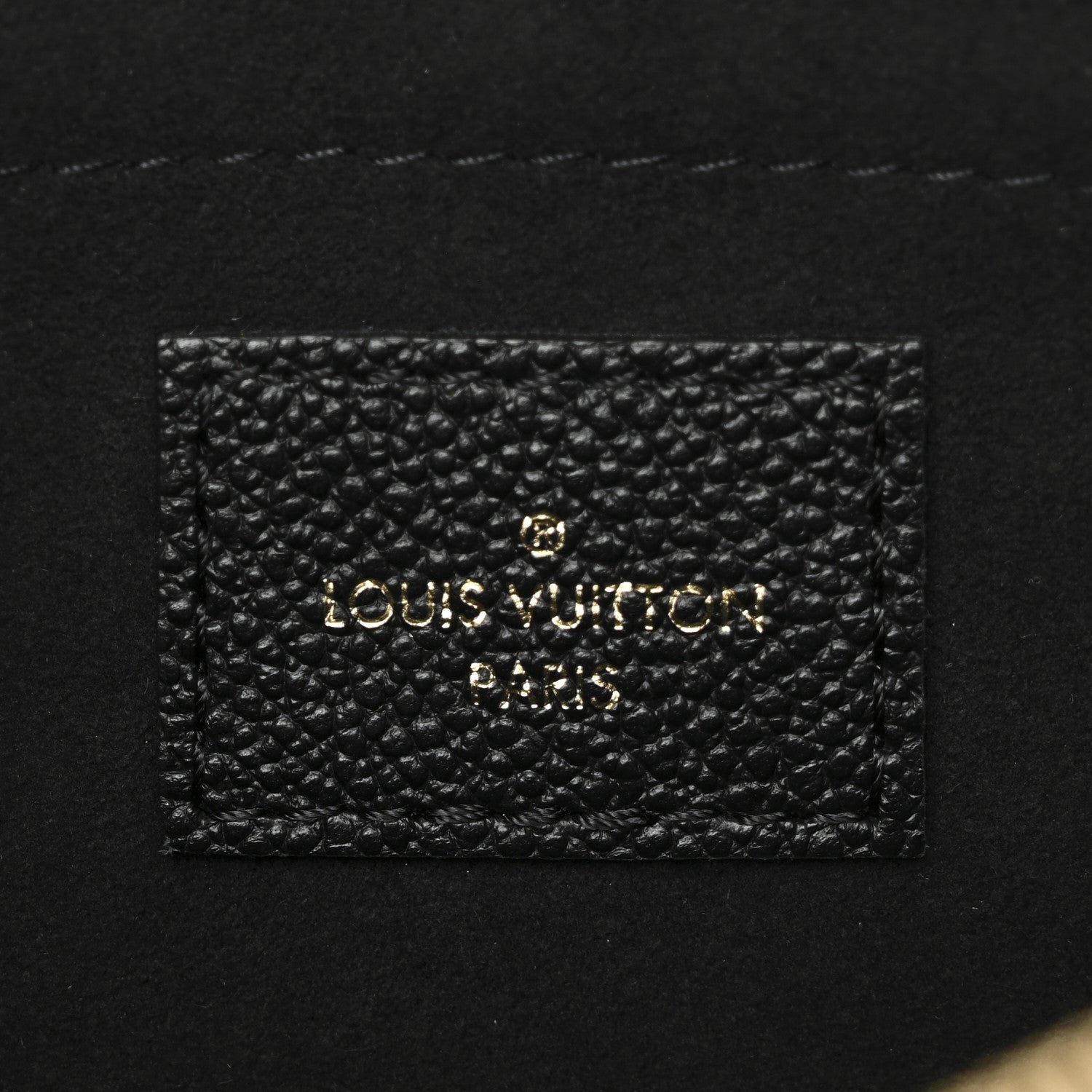 Louis Vuitton Empreinte Monogram Giant Multi Pochette Accessories Black 7 of 10