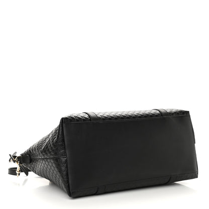 Gucci Soft Microguccissima Large Dome Satchel Black 4 of 9