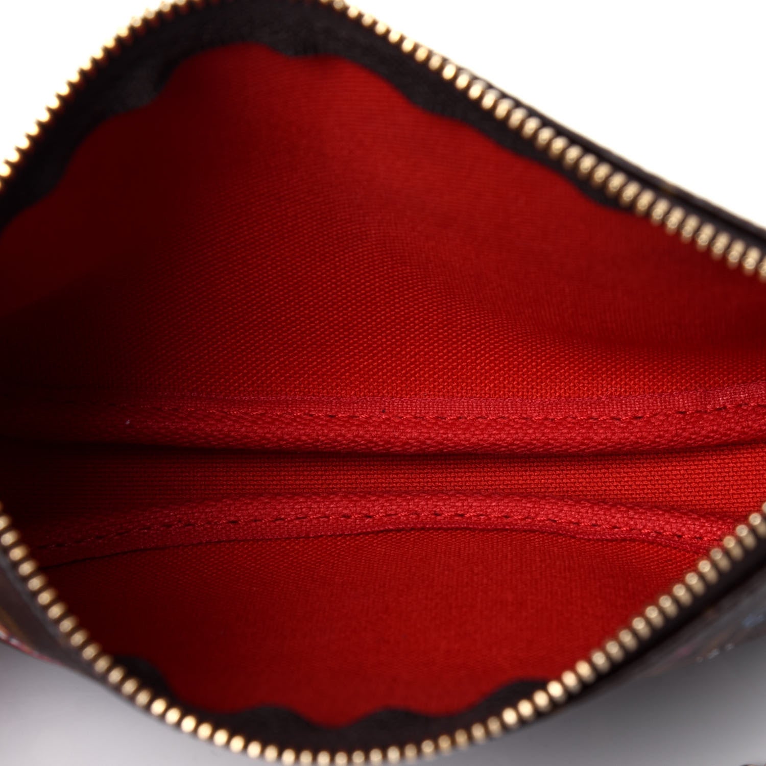 Louis Vuitton Monogram 2020 Christmas Animation Bumper Cars Mini Pochette Accessories Coquelicot 5 of 10