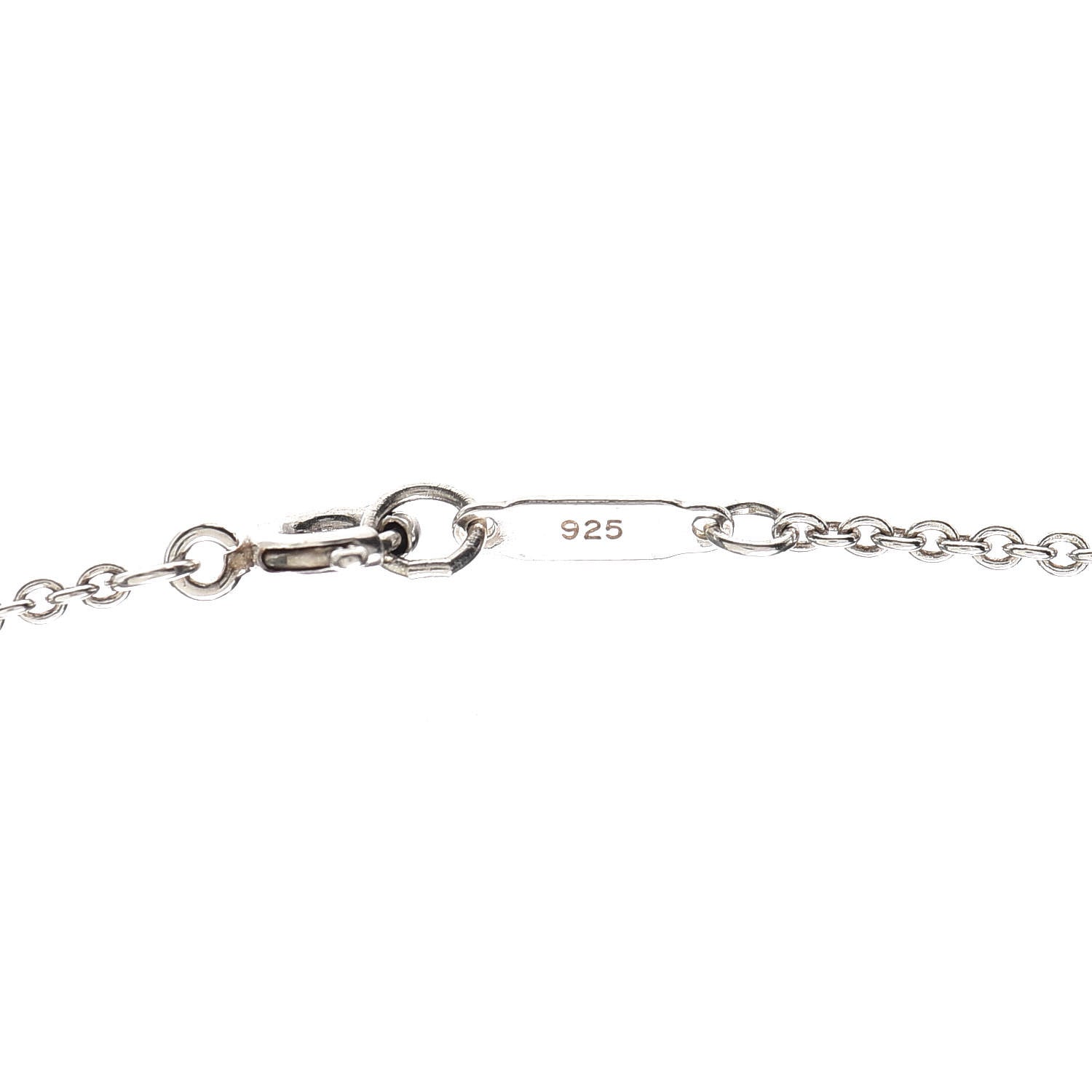 Tiffany Sterling Silver Signature X Pendant Necklace 5 of 5