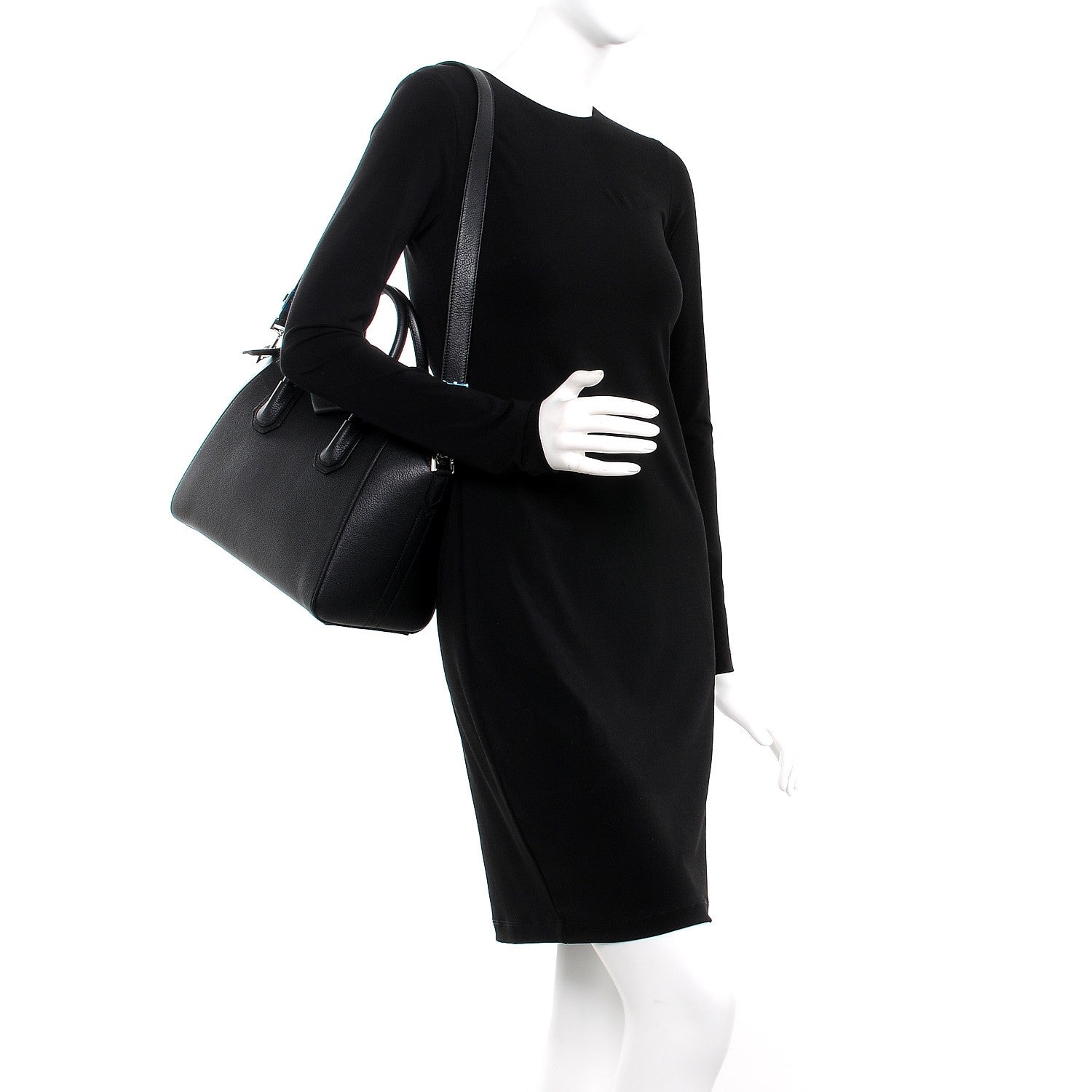 Givenchy Sugar Goatskin Small Antigona Black 2 of 8
