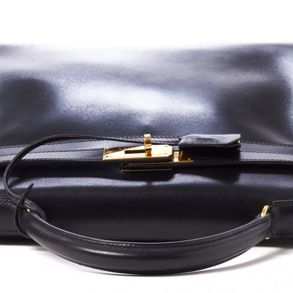 Hermes Box Kelly Retourne 32 Black 8 of 28