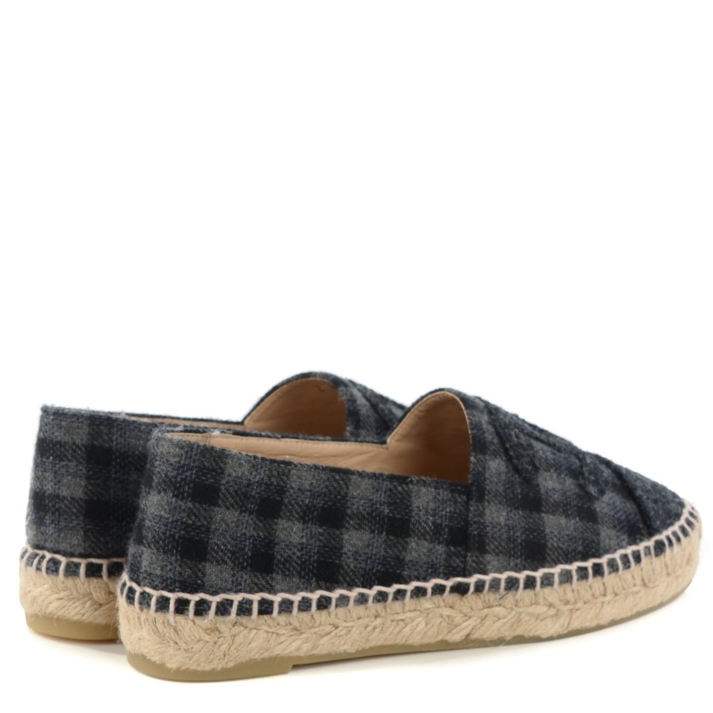 Flannel CC Espadrilles 35 Grey Black