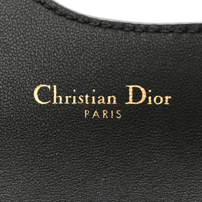 Christian Dior Grained Calfskin Saddle Card Holder Black 6 of 7