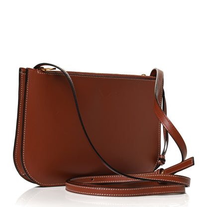 Loewe Calfskin Gate Double Zip Pouch Crossbody Brick 3 of 12