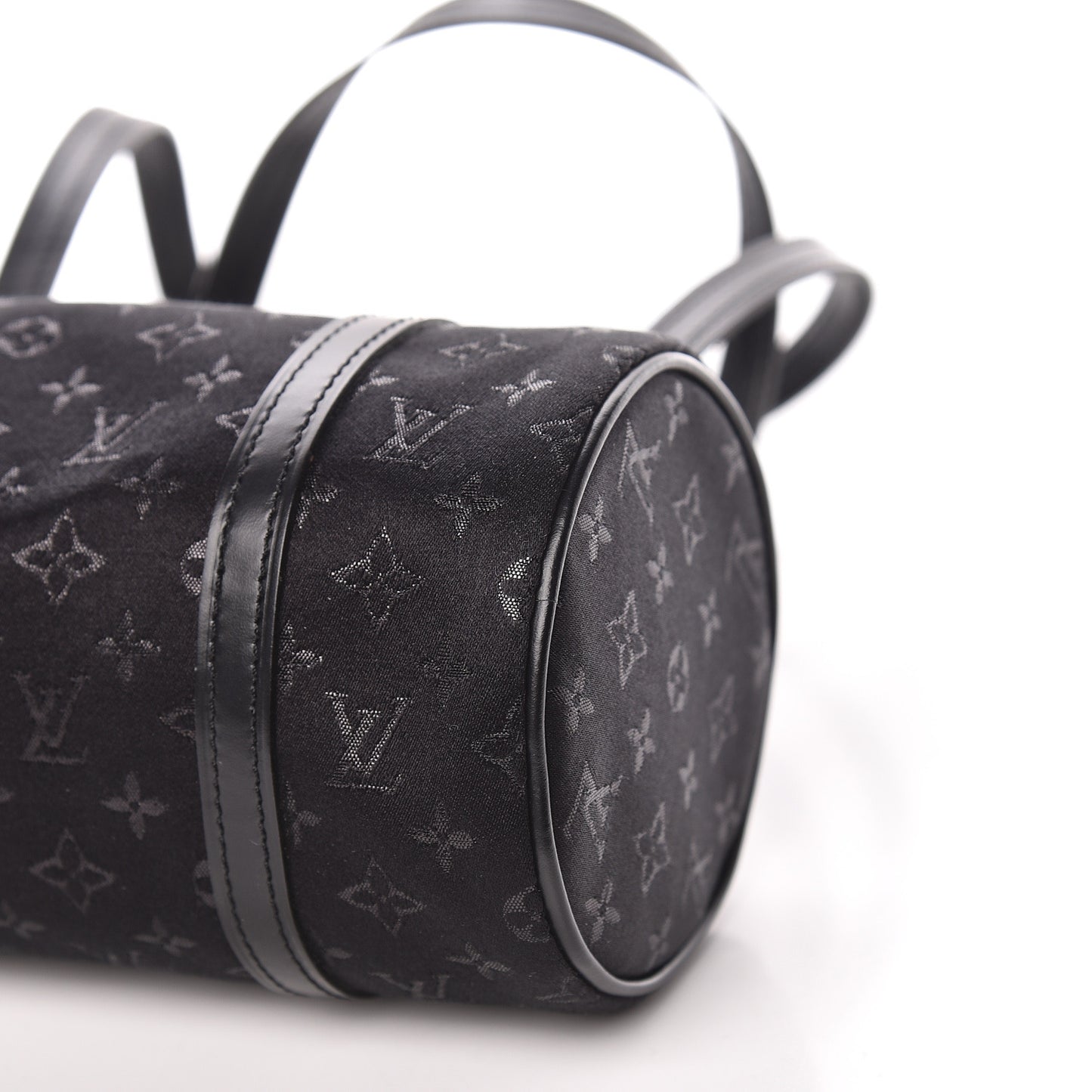 Satin Monogram Mini Papillon Black