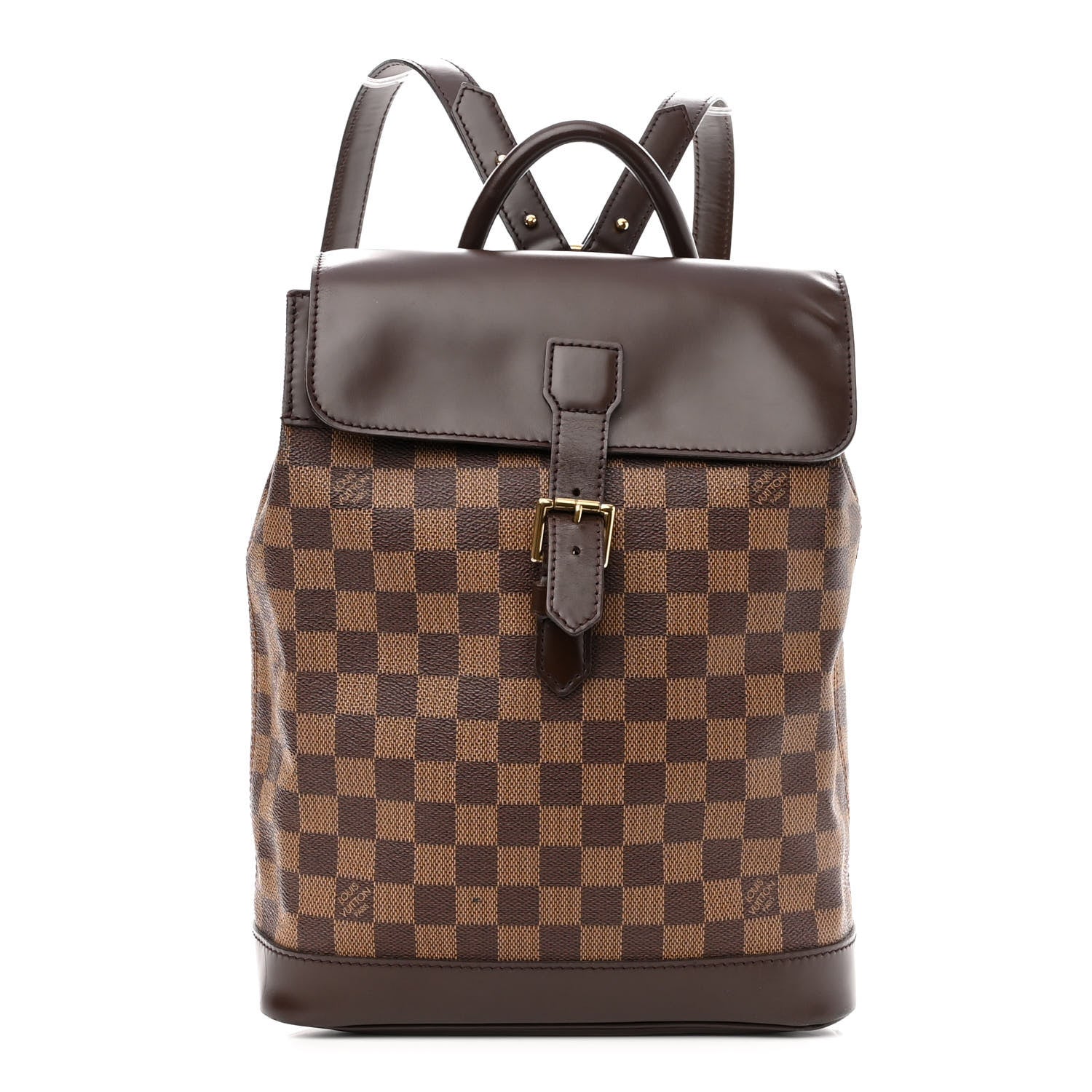 Louis Vuitton Damier Ebene Soho Backpack 1 of 13