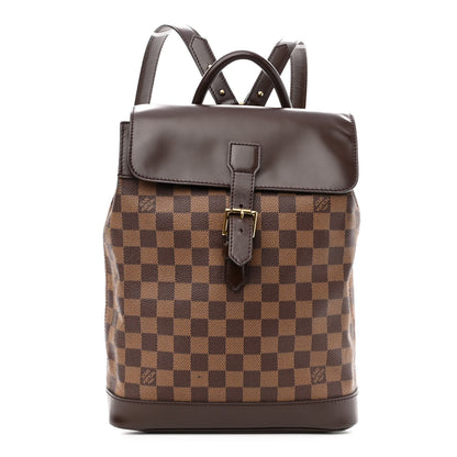 Louis Vuitton Damier Ebene Soho Backpack 1 of 13