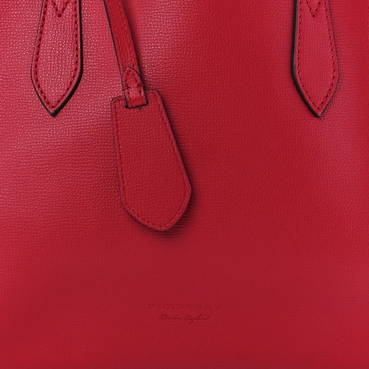 Haymarket Check Small Reversible Tote Poppy Red