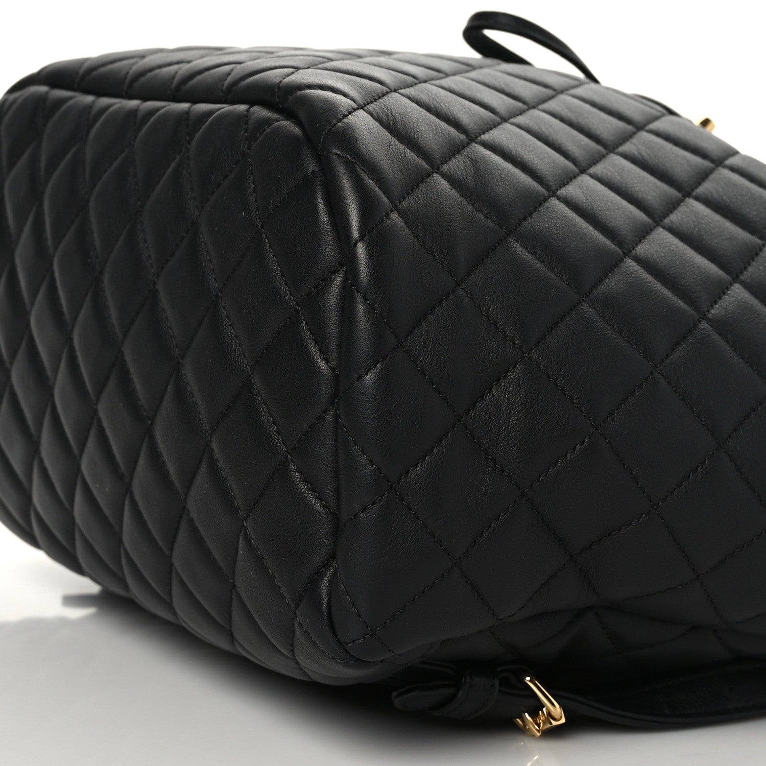 Chanel Lambskin Quilted Large Urban Spirit Backpack Black 9 of 9