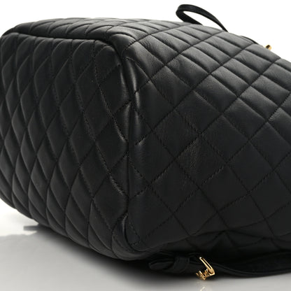 Chanel Lambskin Quilted Large Urban Spirit Backpack Black 9 of 9