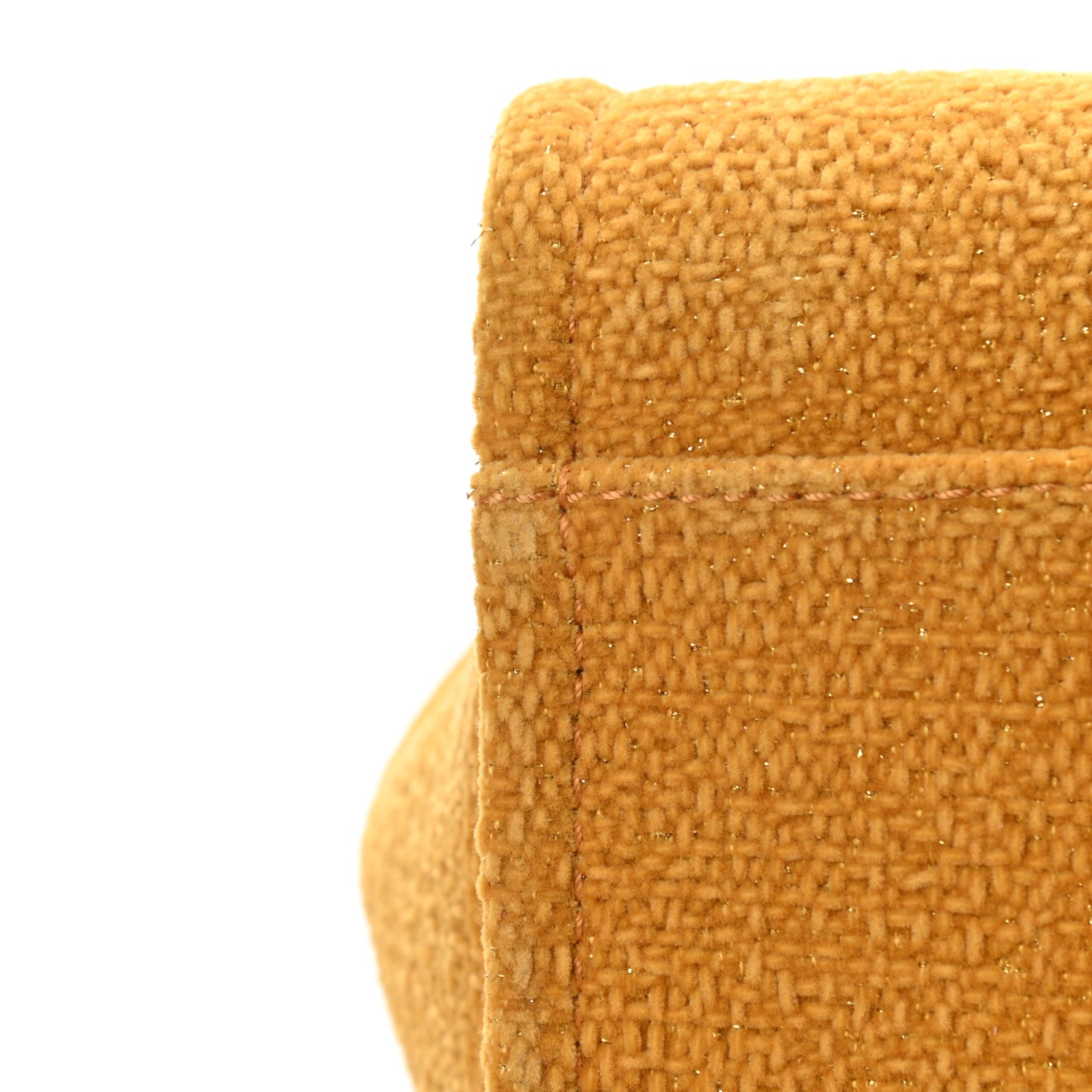 Chanel Lurex Boucle Medium Deauville Tote Yellow 11 of 12