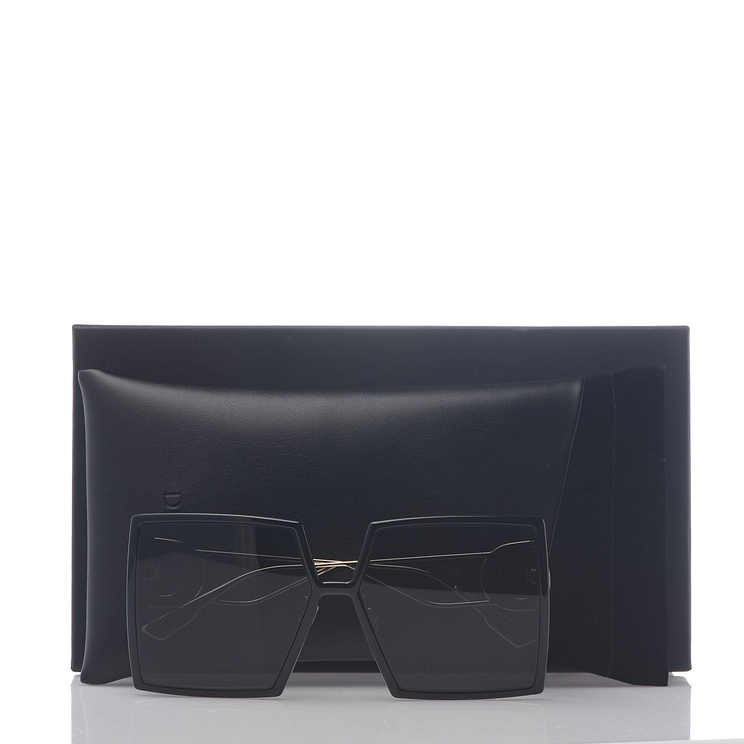 Christian Dior Square 30 Montaigne Sunglasses Black 7 of 7