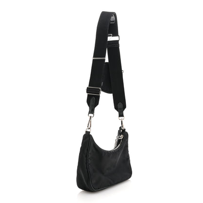 Prada Nylon Re-Edition 2005 Shoulder Bag Black 3 of 13