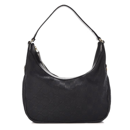 Gucci Monogram Small Charmy Hobo Black 1 of 7