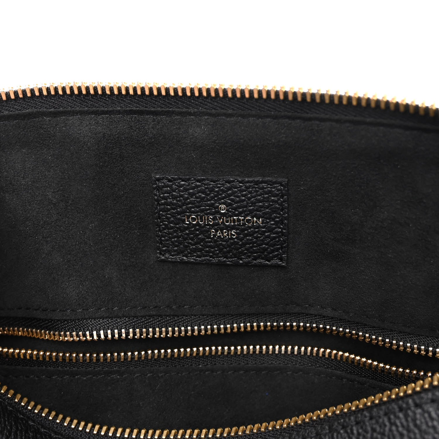 Louis Vuitton Empreinte Monogram Giant Speedy Bandouliere 25 Black 6 of 9