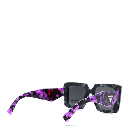 Prada Acetate Symbole Sunglasses SPR 23Y Slate Grey Purple 4 of 7